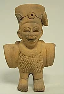 Anthropomorphic Bird Figure by Jama-Coaque artist