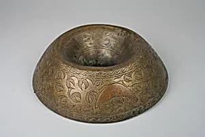 Base of Lidded Vessel by Unknown Artist