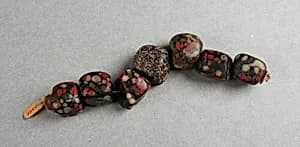 Beads, string of seven by Unknown Artist