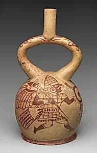 Bird Warrior Bottle by Unknown Artist