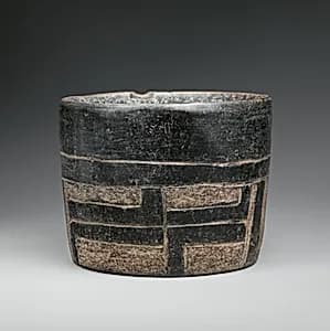 Blackware Bowl by Unknown Artist
