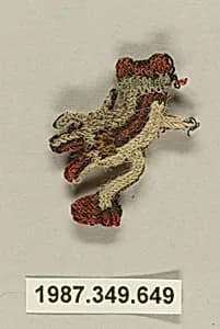 Border Fragment, Whale by Unknown Artist