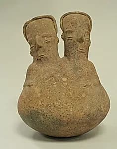 Bottle with Two Heads by Unknown Artist