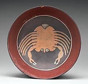 Bowl: Crab by Unknown Artist