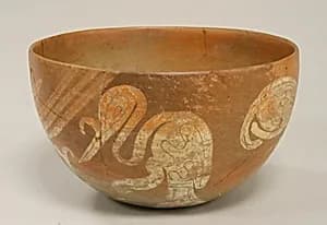 Bowl with Bird Design by Unknown Artist