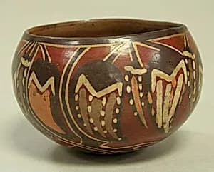 Bowl with Fruit Designs by Unknown Artist