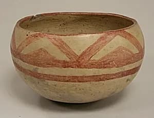 Bowl with Geometric Design by Unknown Artist