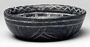 Bowl with Geometric Design by Unknown Artist