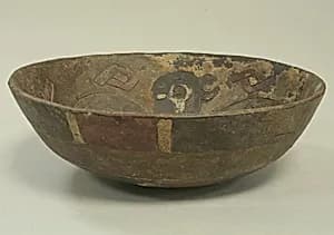 Bowl with Incised Falcoln by Unknown Artist