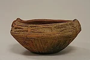 Bowl with Stippled Designs by Unknown Artist
