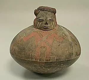 Bridge and Spout Bottle by Unknown Artist