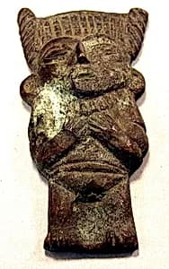 Cast Bronze Figure Ornament by Unknown Artist