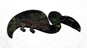 Copper Animal Ornament by Unknown Artist