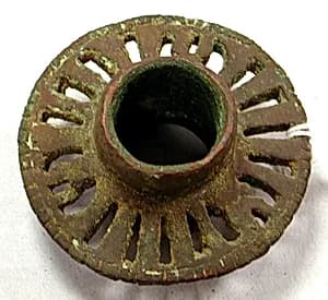 Copper Openwork Mace Head by Unknown Artist