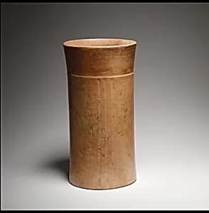 Cylindrical Vessel by Unknown Artist