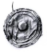 Disk ornament by Unknown Artist