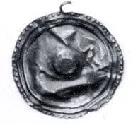 Disk ornament by Unknown Artist