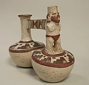 Double Chambered Bottle by Unknown Artist