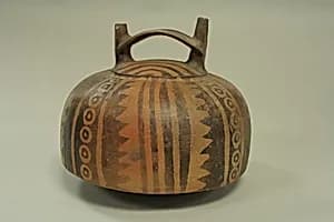 Double Spout Bottle by Unknown Artist