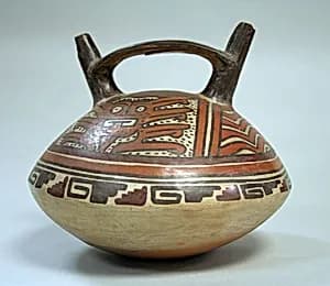 Double Spout Bottle by Unknown Artist