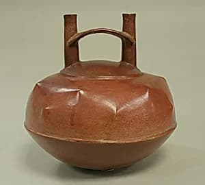 Double Spout Bottle by Unknown Artist