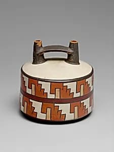 Double Spout Bottle by Unknown Artist