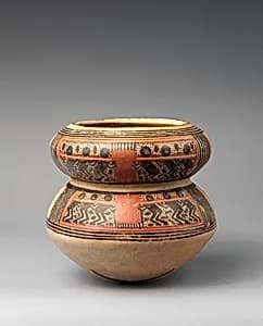 Double-Tiered Jar by Unknown Artist