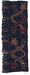 Embroidered Border Fragment by Unknown Artist