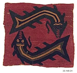Embroidered Border Fragment by Unknown Artist