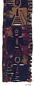 Embroidered Border Fragment by Unknown Artist