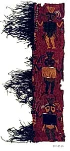 Embroidered Border Fragment by Unknown Artist