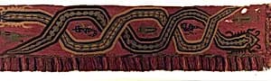 Embroidered Border Fragment by Unknown Artist