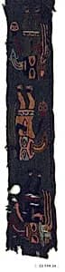 Embroidered Border Fragment by Unknown Artist