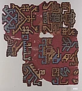 Embroidered Fragment by Unknown Artist
