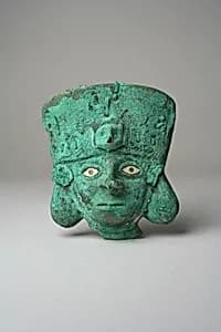 Face Mask Ornament by Unknown Artist