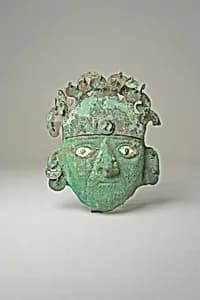 Face Mask Ornament by Unknown Artist