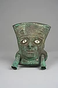 Face Mask Ornament by Unknown Artist