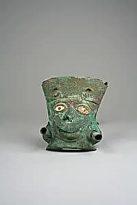 Face Mask Ornament by Unknown Artist