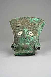 Face Mask Ornament by Unknown Artist