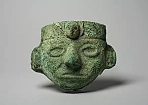 Face Mask Ornament by Unknown Artist