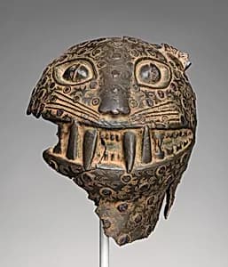 Figure Fragment: Leopard Head by Unknown Artist