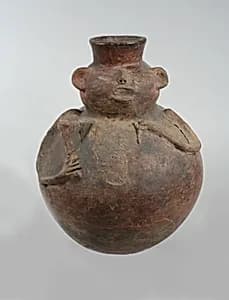 Figure jar by Unknown Artist