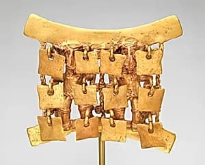 Figure Pendant with Danglers by Unknown Artist