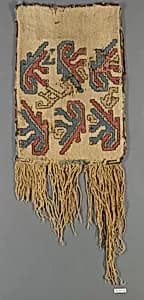 Fringed Bag by Unknown Artist