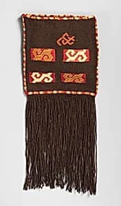 Fringed Bag by Nasca artist