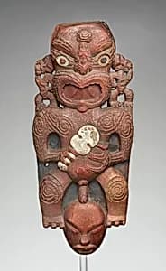 Gable figure (Tekoteko) by Unknown Artist