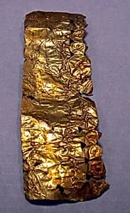 Gold Sheet Ornament by Unknown Artist