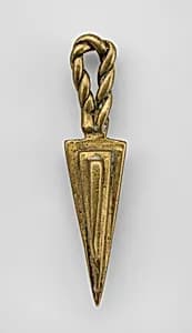 Gold Weight: Amulet by Unknown Artist