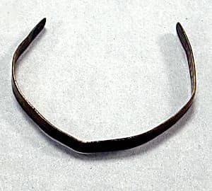 Hammered Copper Band by Unknown Artist