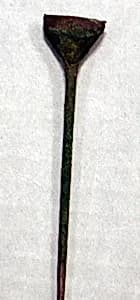 Hammered Copper Rattle by Unknown Artist